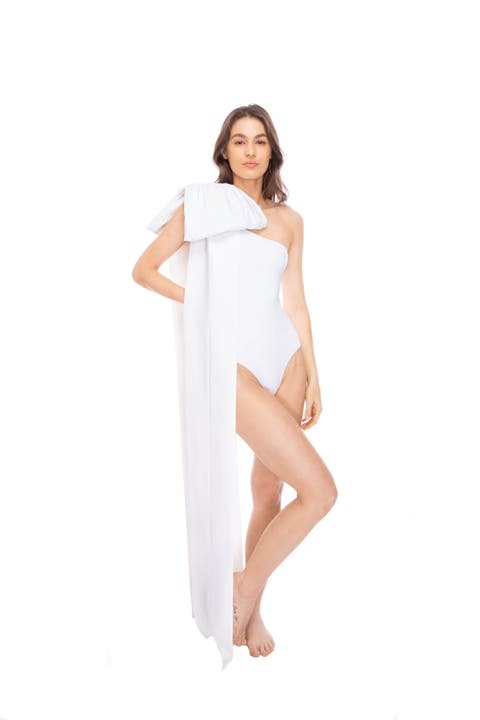 Milly White One-Piece Swimsuit