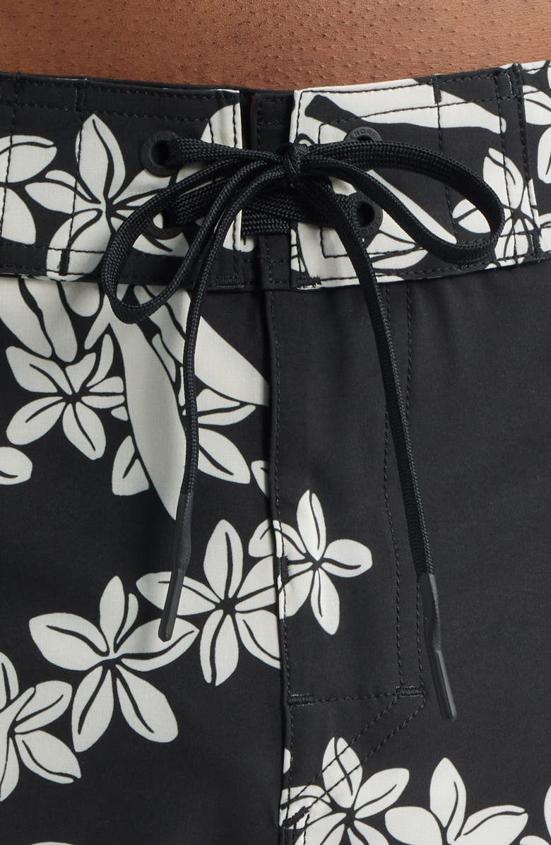 TENŌRE Print Classic Board Shorts, Alternate, color, Black