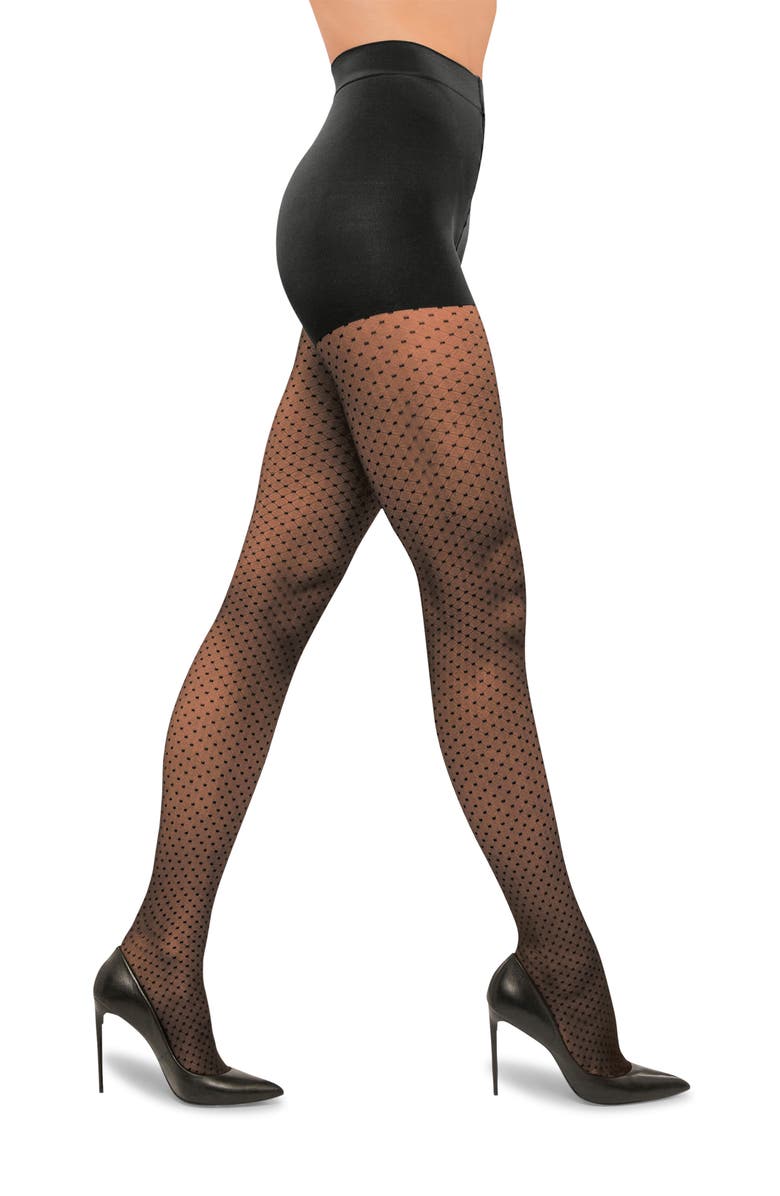 Wolford Control Dot Tights, Main, color,