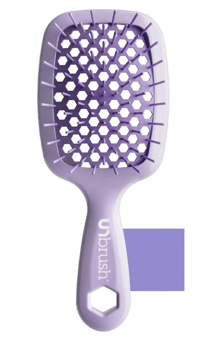 UNbrush Detangling Hair Brush Mini Pastel Collection, Main, color, NO COLOR