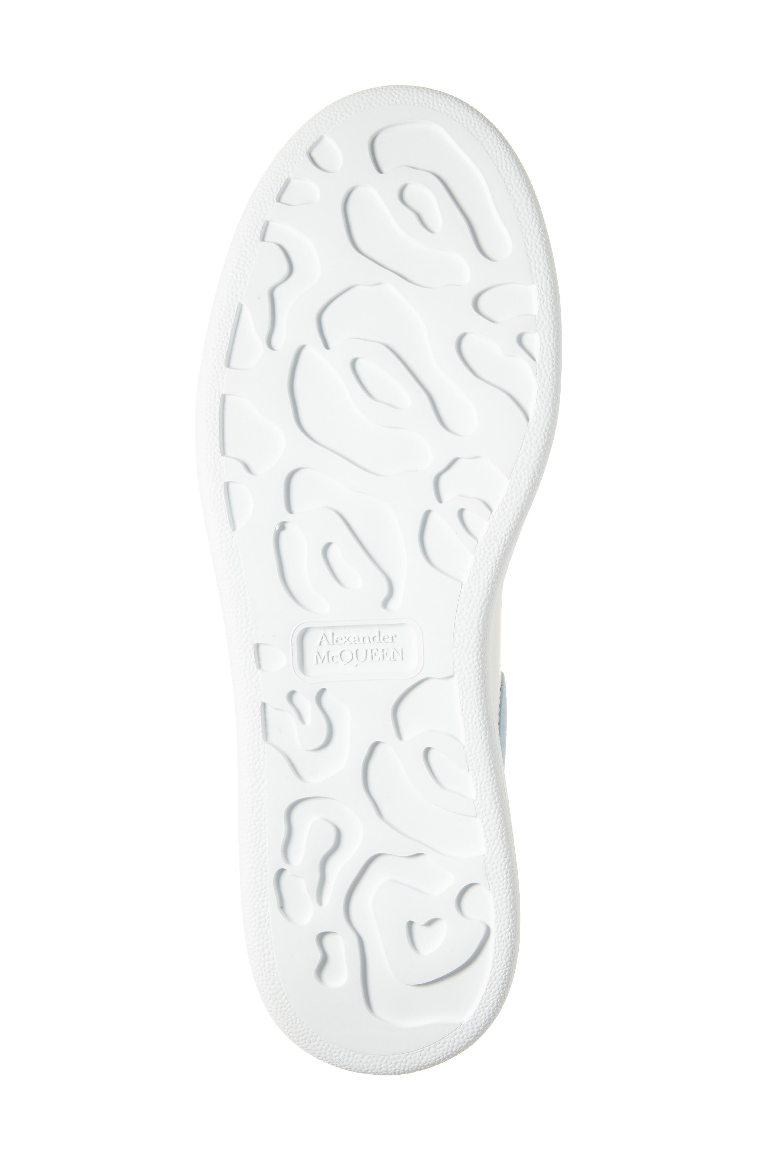 McQueen Oversized Sneaker, Alternate, color, White/ Powder Blue