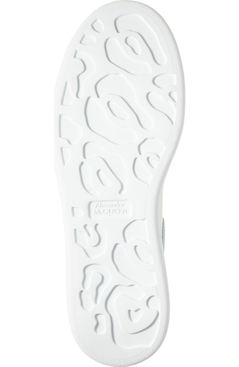 McQueen Oversized Sneaker, Alternate, color, White/ Powder Blue