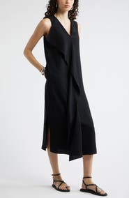Nordstrom Ruffle Front Sleeveless Dress