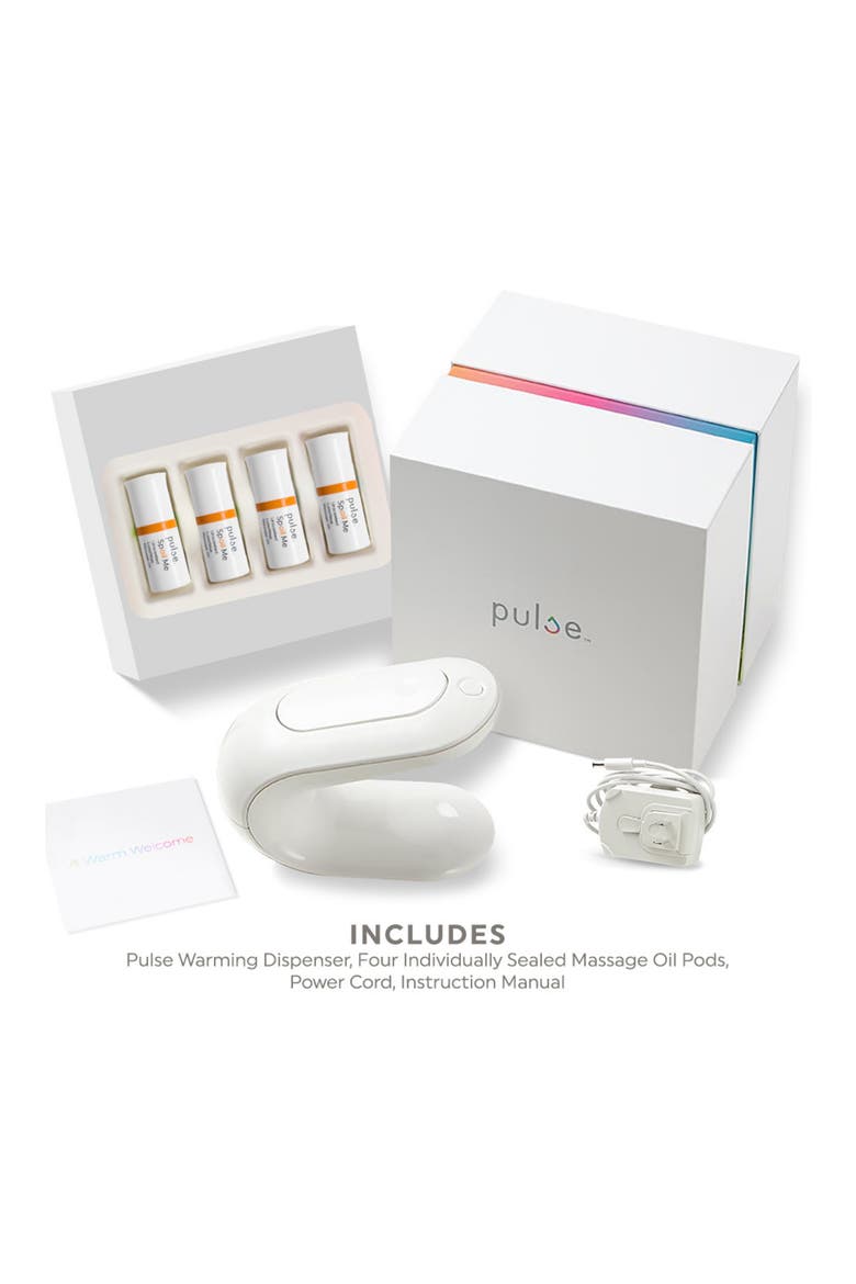Personal Lube and Massage Oil Warming Dispenser, Alternate, color, MASSAGE OIL