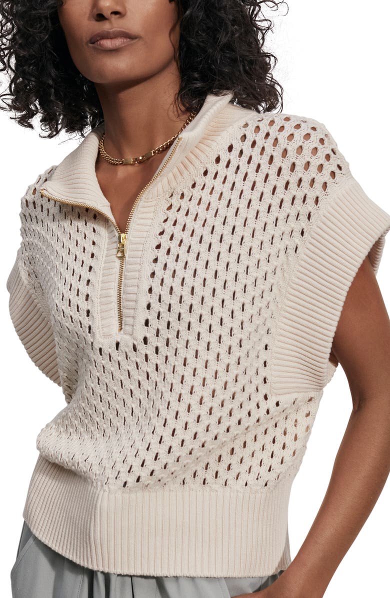 Varley Gaines Half Zip Sweater, Alternate, color,