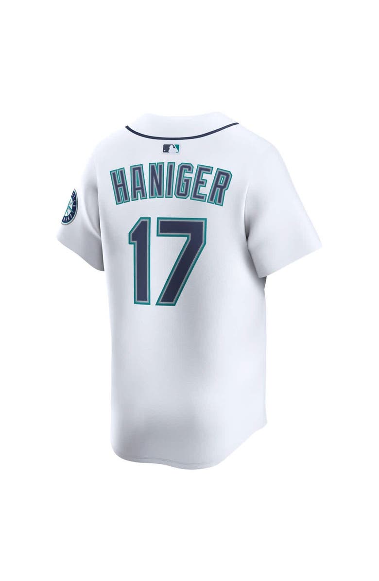 Nike Men's Nike Mitch Haniger White Seattle Mariners Home Limited Player Jersey, Alternate, color, 