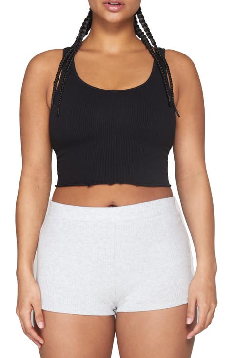 Amor Crop Rib Tank