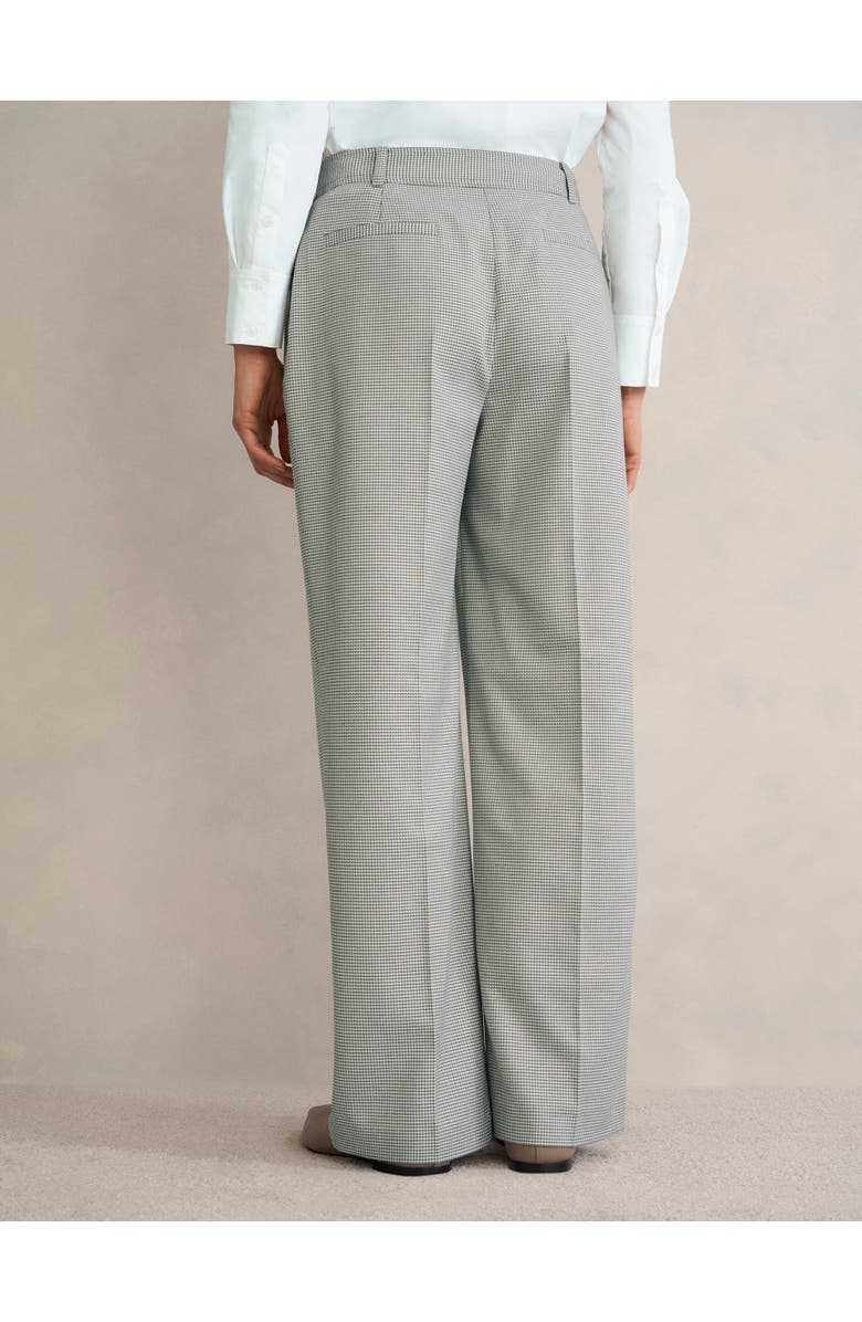 HOBBS LONDON Ellie Wide Leg Tailored Trousers, Alternate, color, Camel Multi