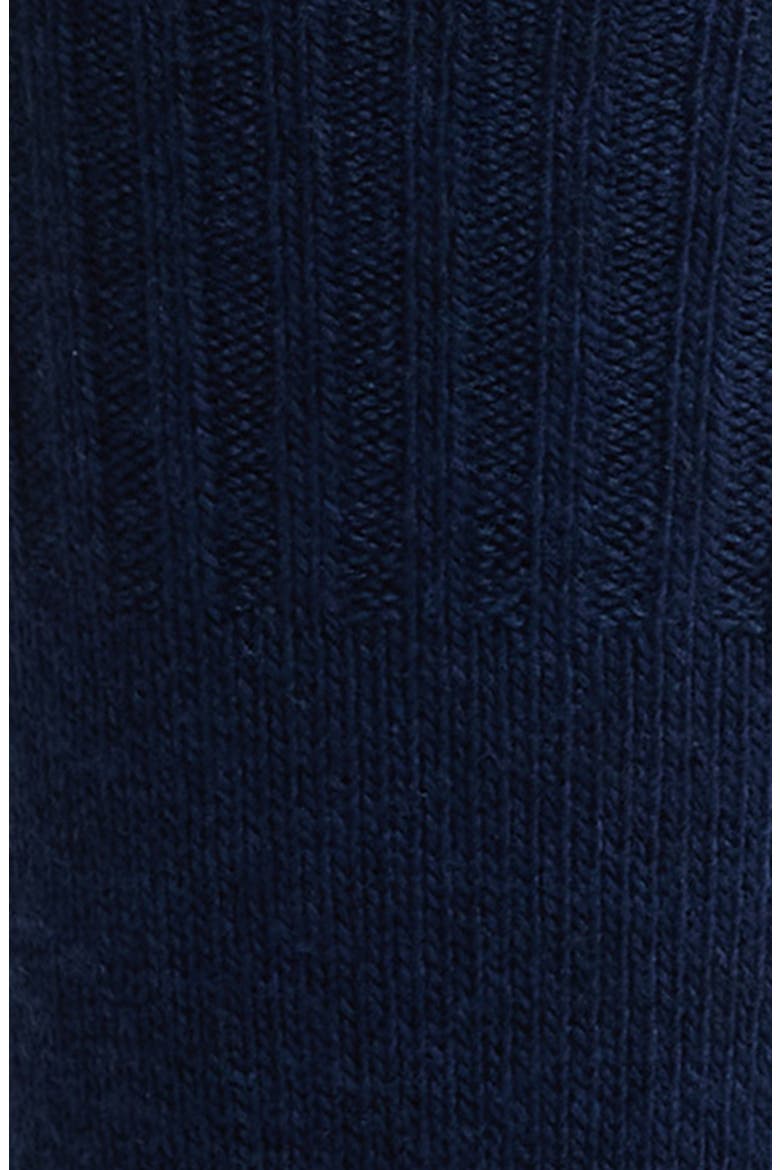 Rib Cuff Crew Socks, Alternate, color, MEDIEVAL