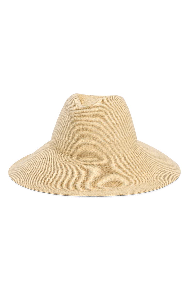 Janessa Leoné Collette Straw Sun Hat, Main, color, Natural