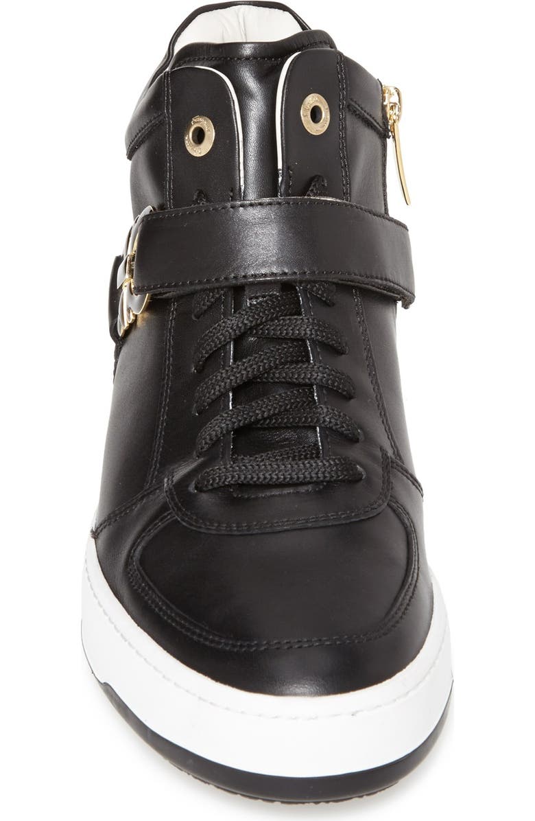 FERRAGAMO Salvatore Ferragamo 'Nayon' High Top Zip Sneaker, Alternate, color,