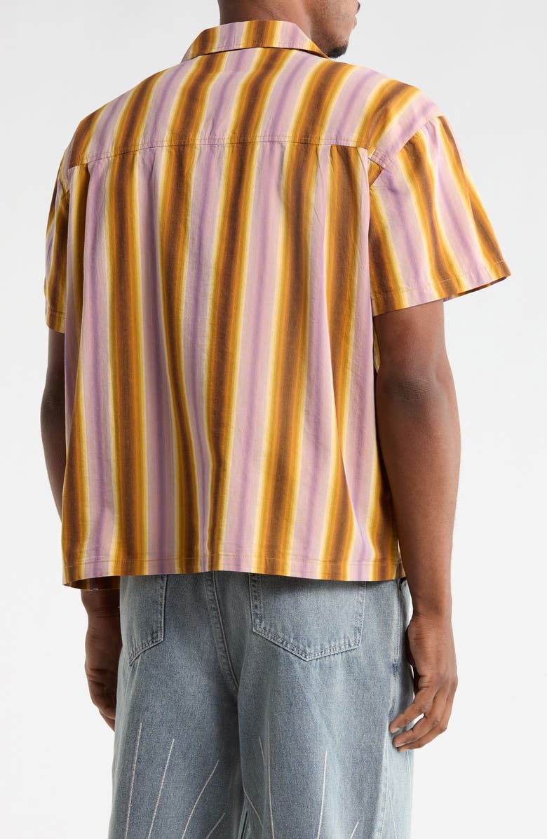 HONOR THE GIFT Auto Shop Camp Shirt, Alternate, color, Brown