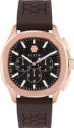 PHILIPP PLEIN Spectre Chronograph Silicone Strap Watch, 44mm