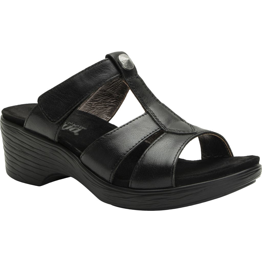 ALEGRIA BY PG LITE ALEGRIA BY PG LITE SHANTAL PLATFORM SLIDE SANDAL