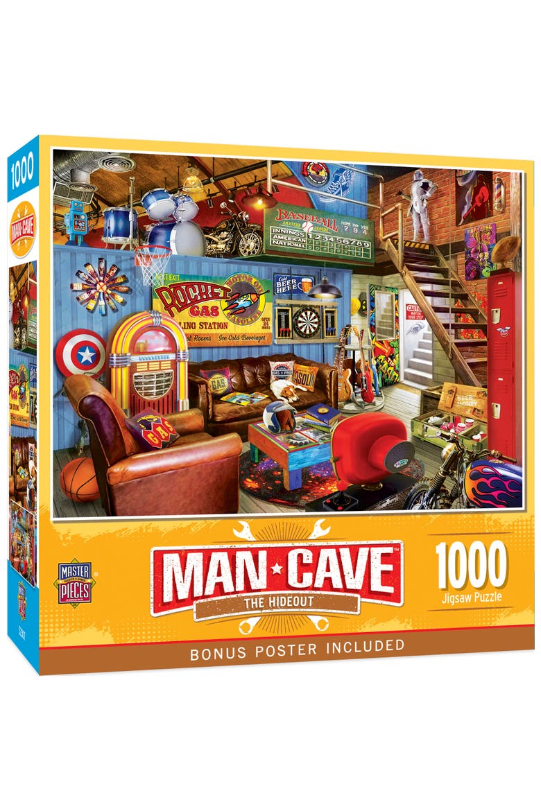 The Hideout 1000 Piece Jigsaw Puzzle, Main, color, Multicolor