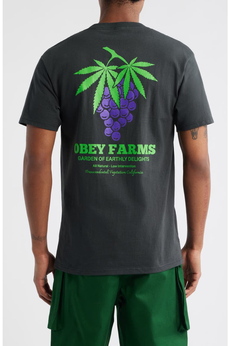 Obery Farms Graphic T-Shirt, Alternate, color, VINTAGE BLACK
