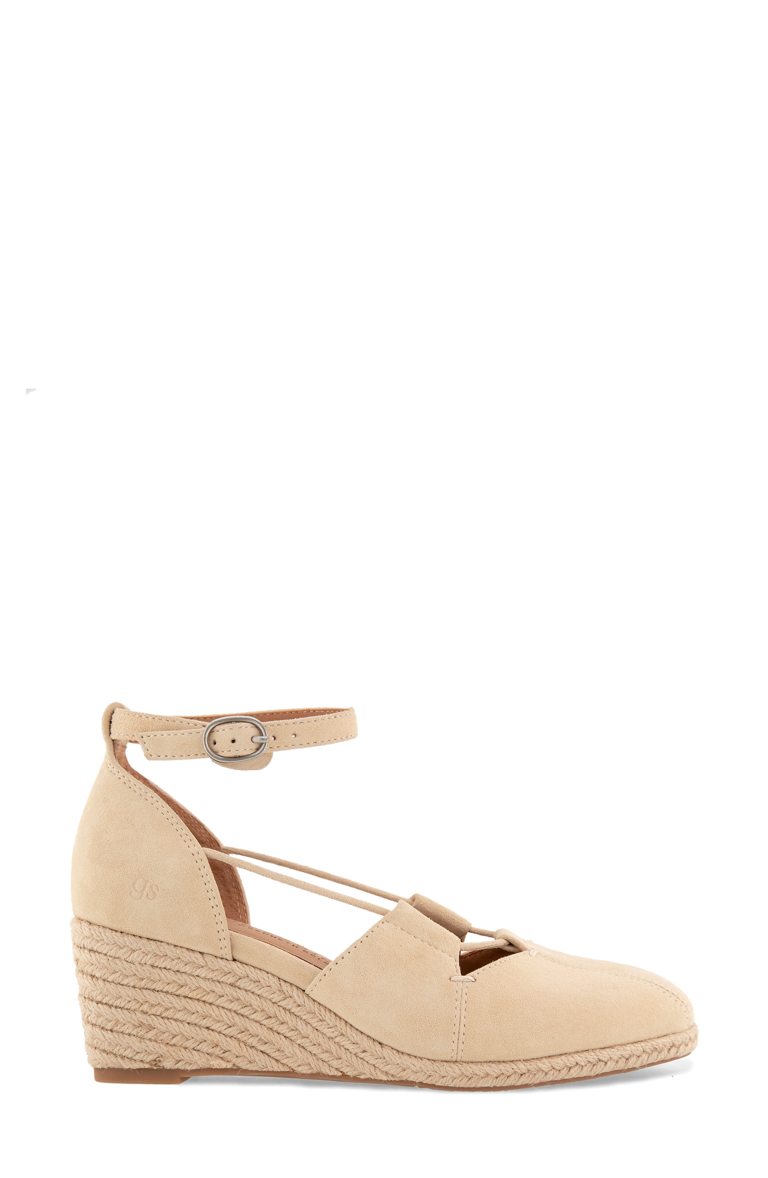 Gentle Souls Ori Ankle Strap Platform Wedge Espadrille, Alternate, color, 