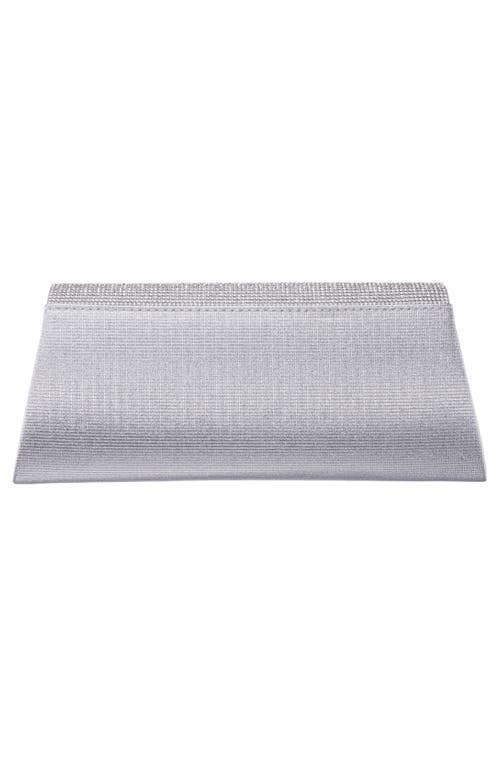 Shop Nina Enid Clutch In Silver