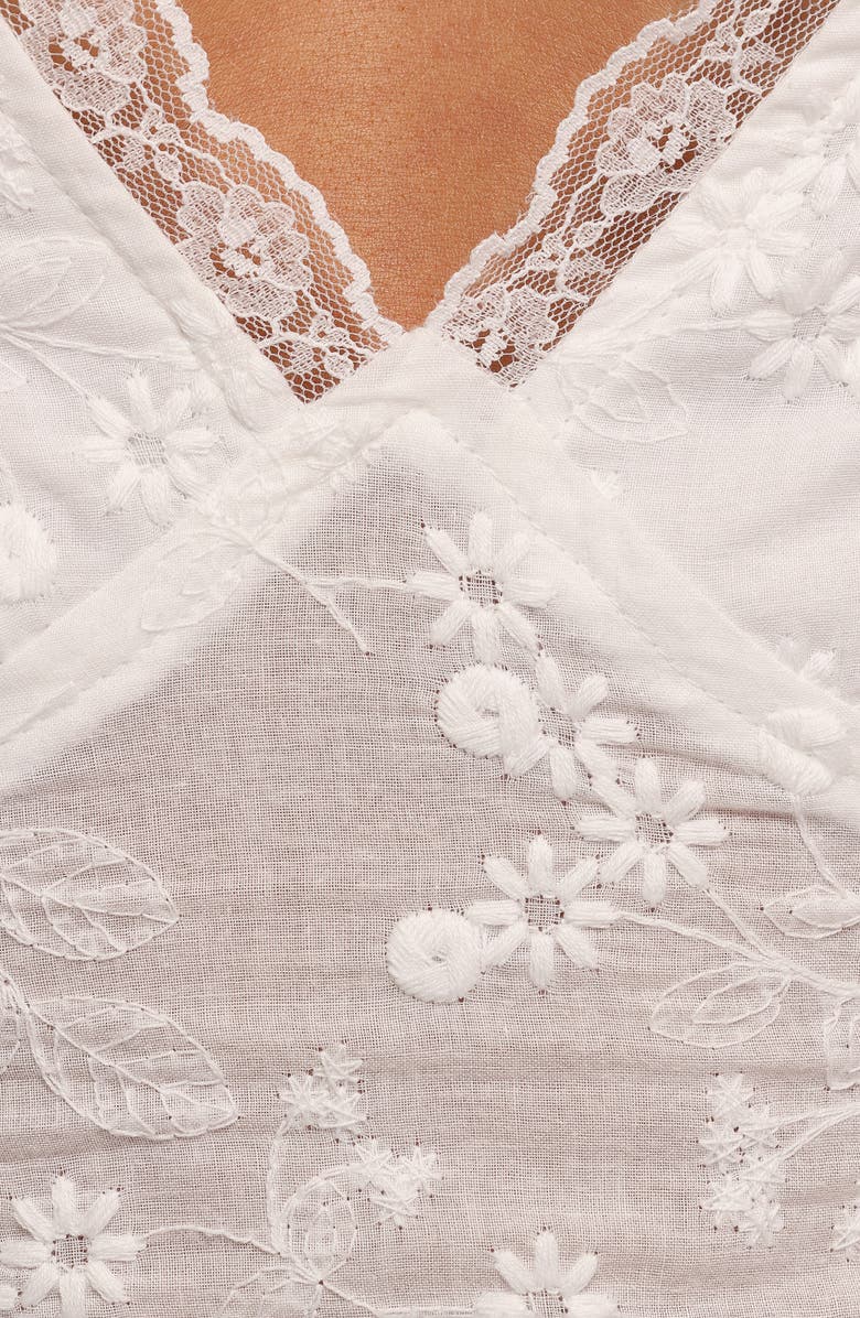 Petal & Pup Tilda Lace Sleeveless Top, Alternate, color, White