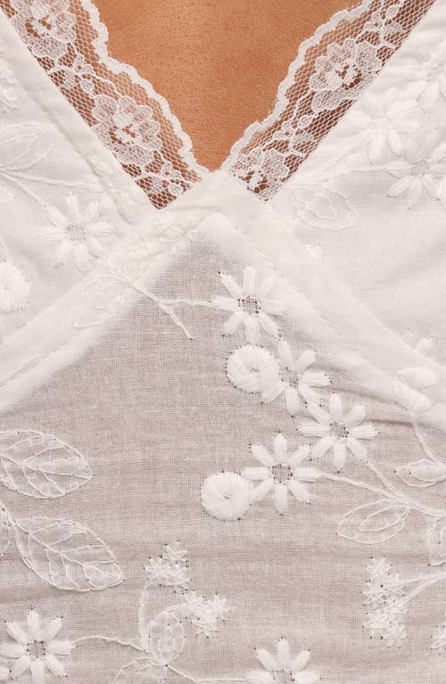 Petal And Pup Petal & Pup Tilda Lace Sleeveless Top In White