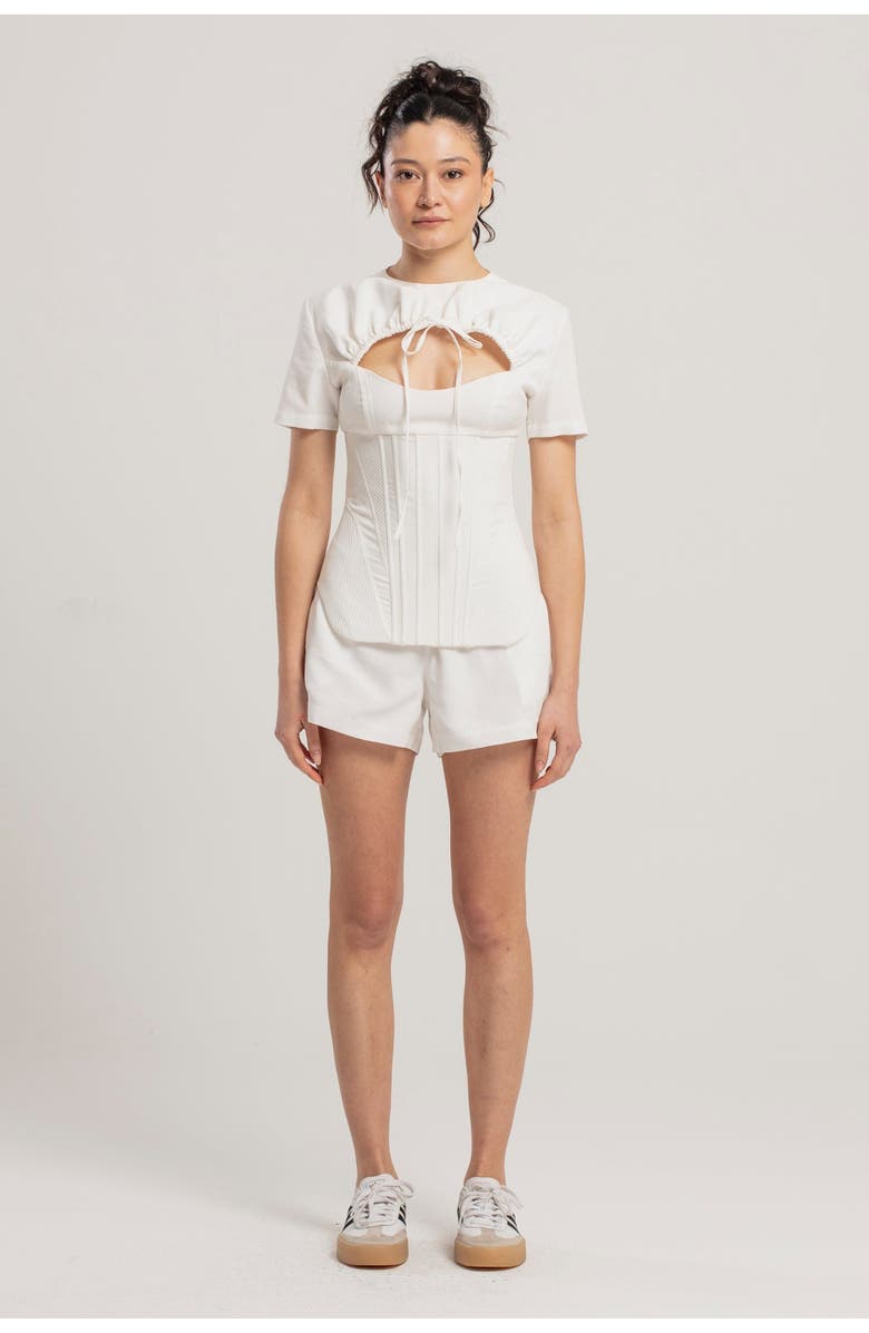 PCFG White Short, Alternate, color, White