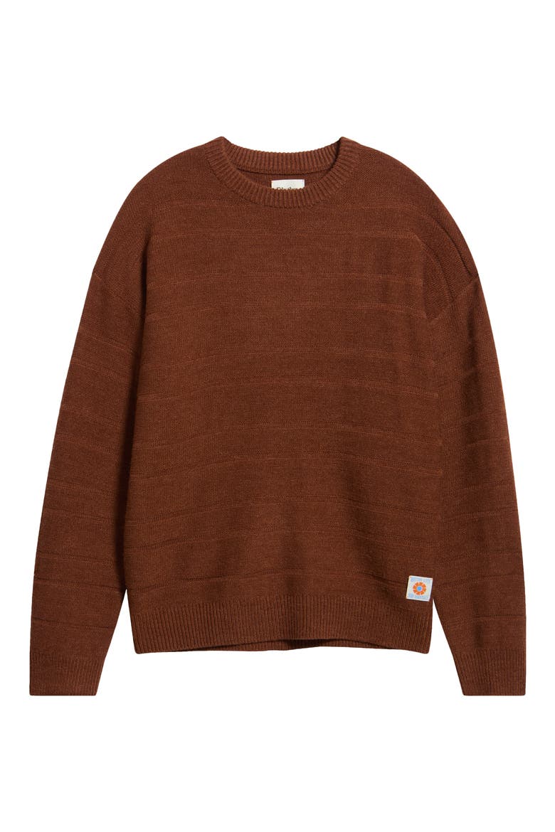 Jackson Crewneck Sweater, Alternate, color, CHESTNUT