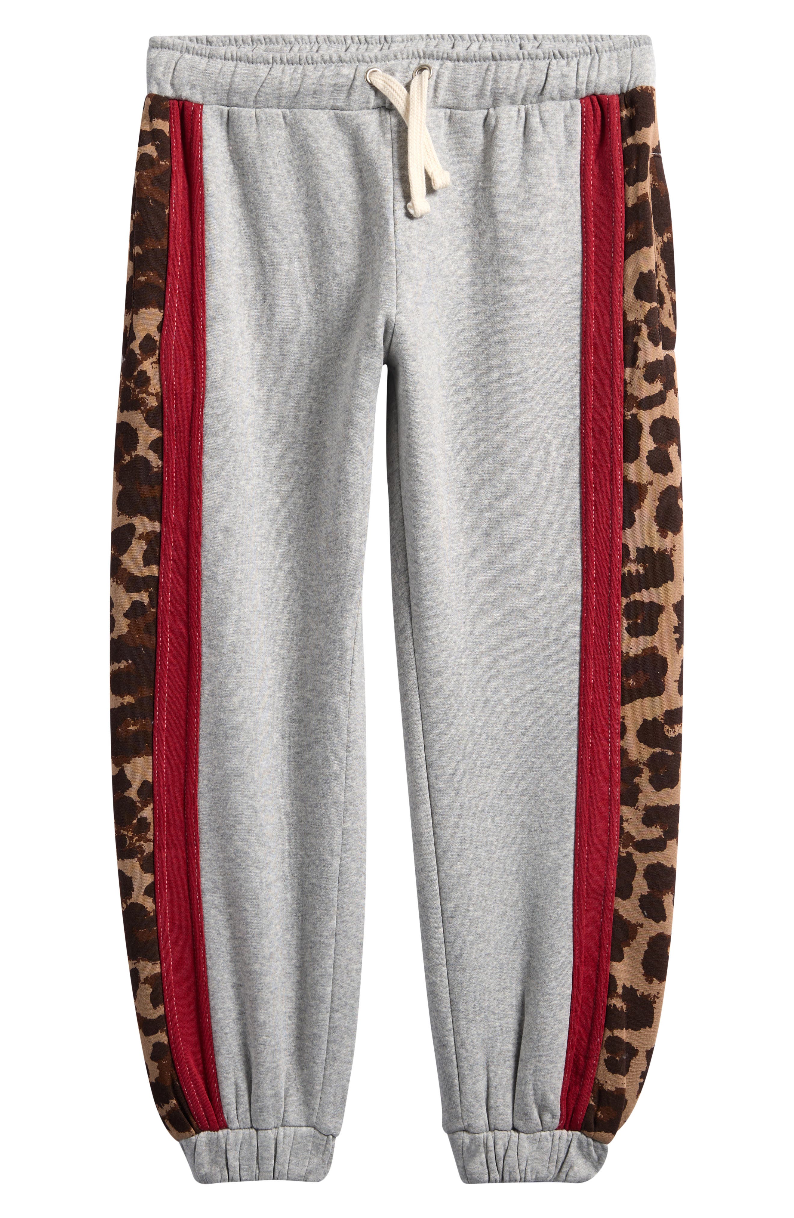 Vintage Havana Leopard Stripe Cotton Joggers