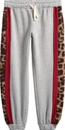 Vintage Havana Leopard Stripe Cotton Joggers
