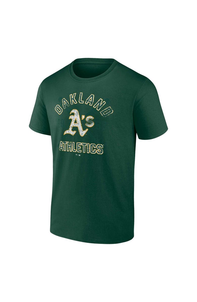 FANATICS Men's Fanatics Branded Green Oakland Athletics Second Wind T-Shirt, Alternate, color, 
