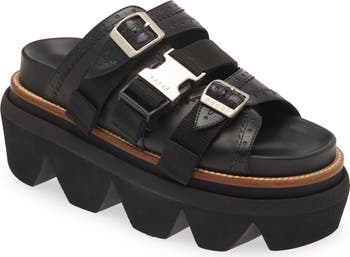 Sacai Wingtip Slide Sandal (Women) | Nordstrom