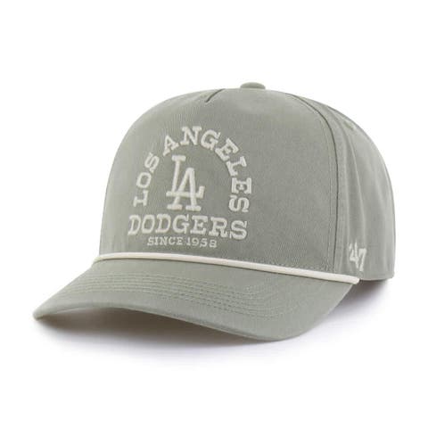Men's '47  Olive Los Angeles Dodgers Canyon Ranchero Hitch Adjustable Hat