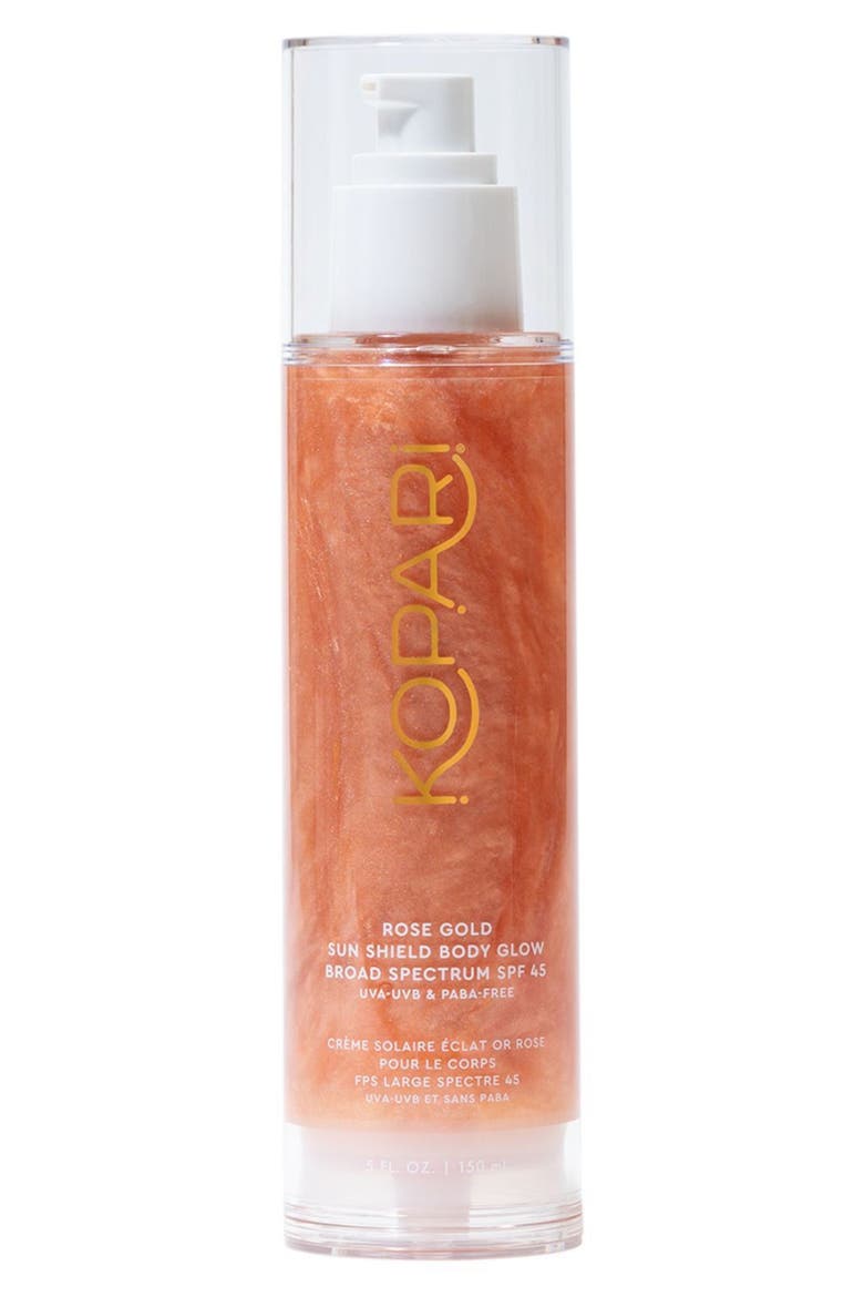 Rose Gold Sun Shield SPF 45, Main, color, NO COLOR