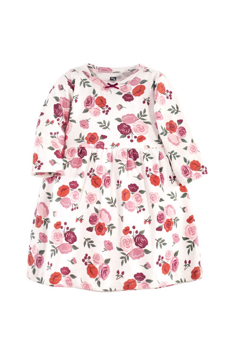 Two Pack of Long-Sleeve Dress, Alternate, color, Fall Floral
