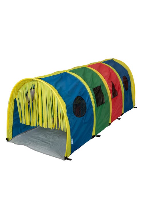 Pacific Play Tents Super Sensory 6-Foot Walk-Through Tunnel in Red Blue Green Yellow 