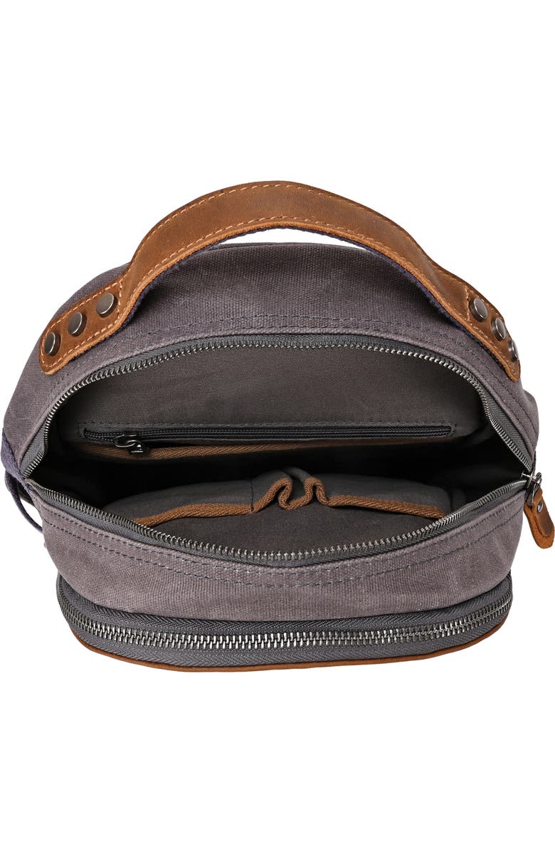 TSD Brand Mountain Leaf Durable Outdoor Utility Backpack, Alternate, color, Grey