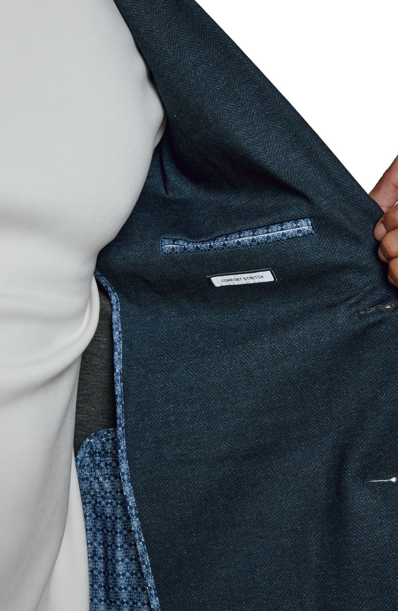 7 Diamonds Meyer Herringbone Sport Coat, Alternate, color, 