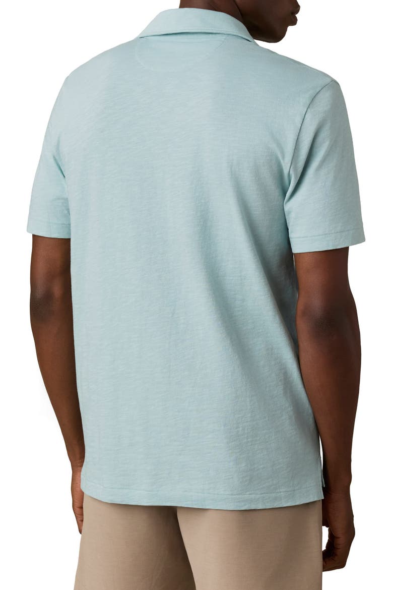 Sunwashed T-Shirt Polo, Alternate, color, SEAFOAM