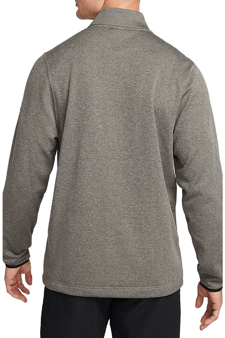 Therma-FIT Victory Half-Zip Golf Pullover, Alternate, color, COCONUT MILK/ BLACK