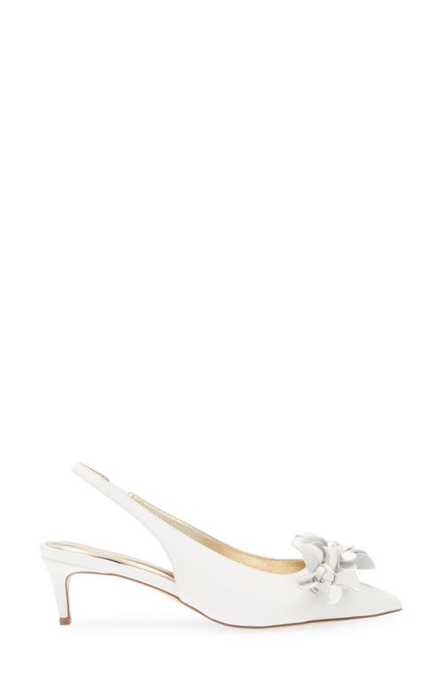 Lilly Pulitzer Amalia Kitten Heel In Resort White