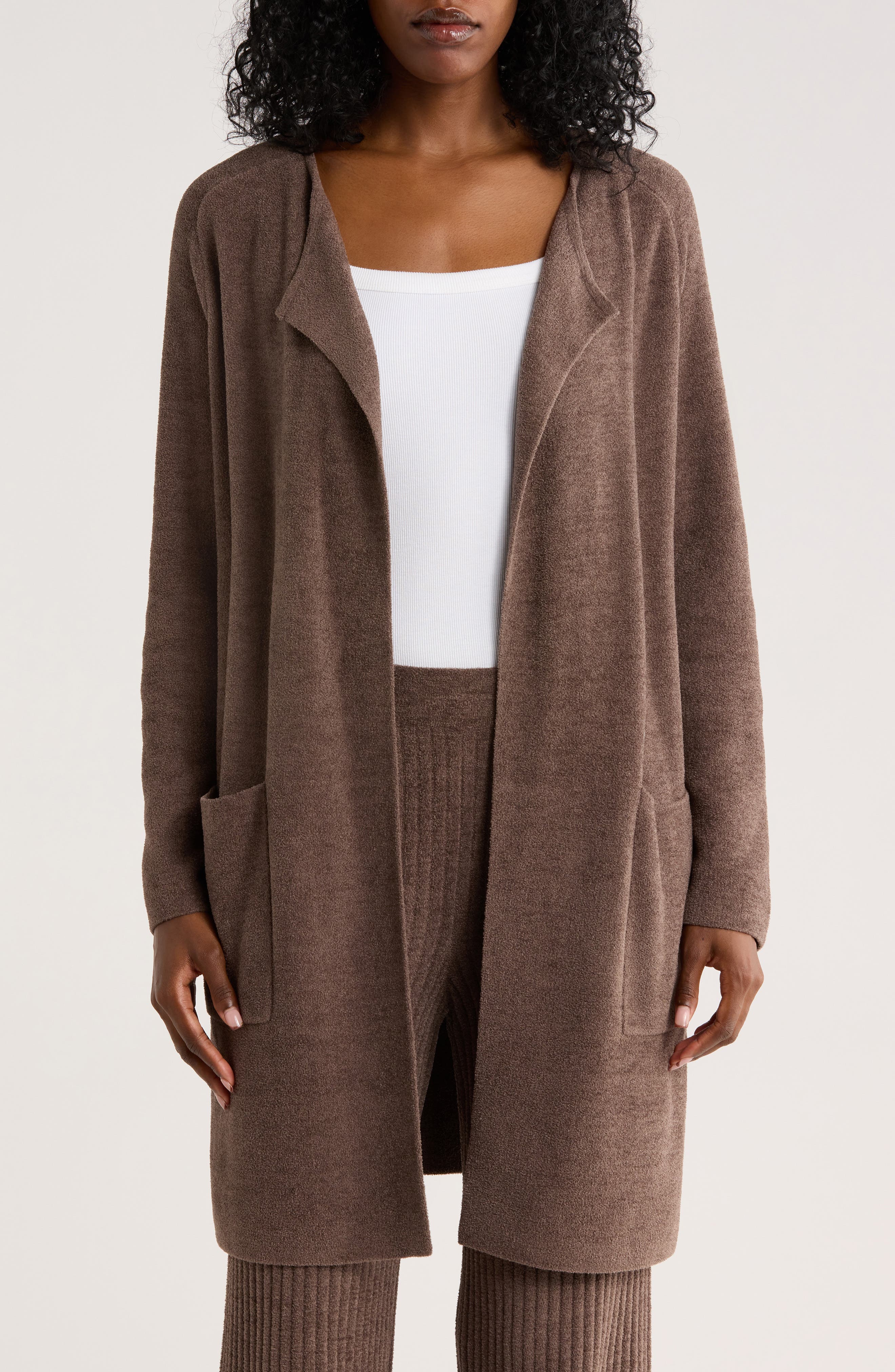 Barefoot Dreams® CozyChic Ultra Lite® Open Front Cardigan