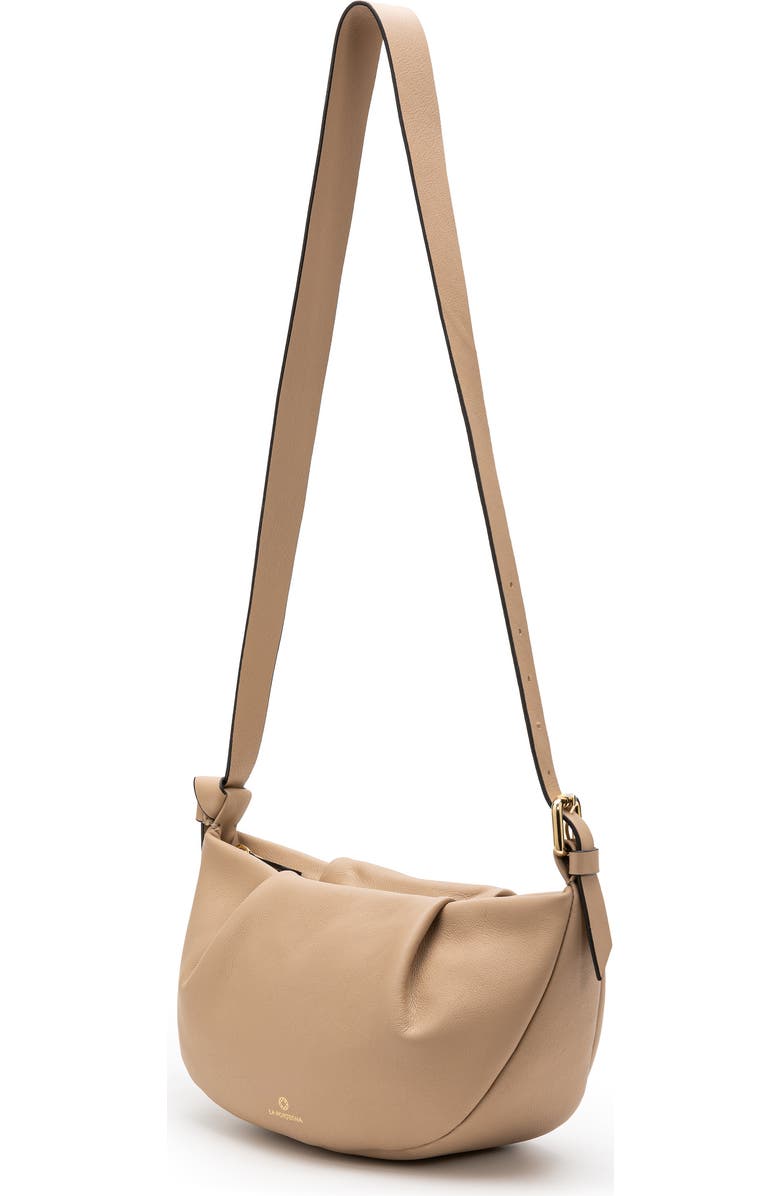 LA PORTEGNA Claudia Adjustable Strap Shoulder Crossbody, Alternate, color, Taupe