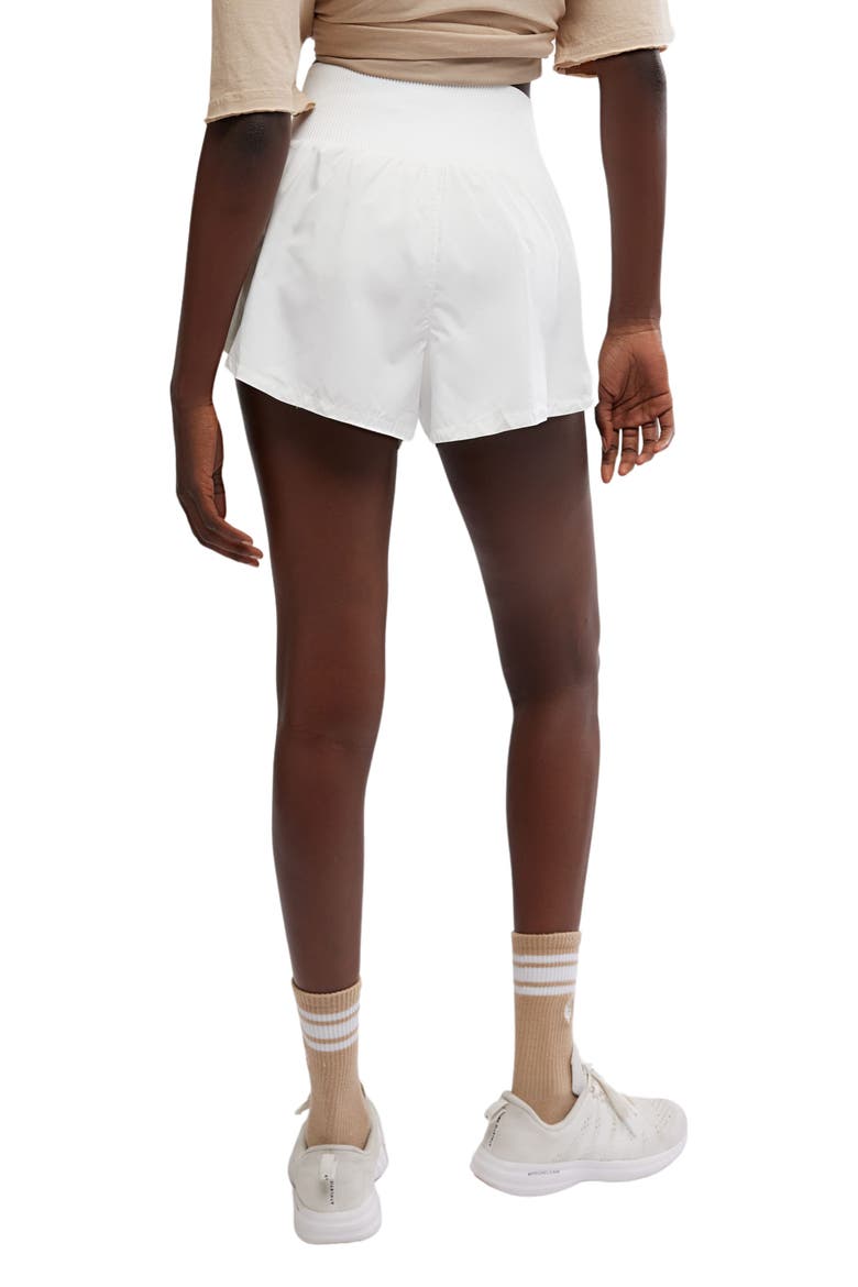 FP Movement Carpe Diem Water Resistant Shorts, Alternate, color, WHITE