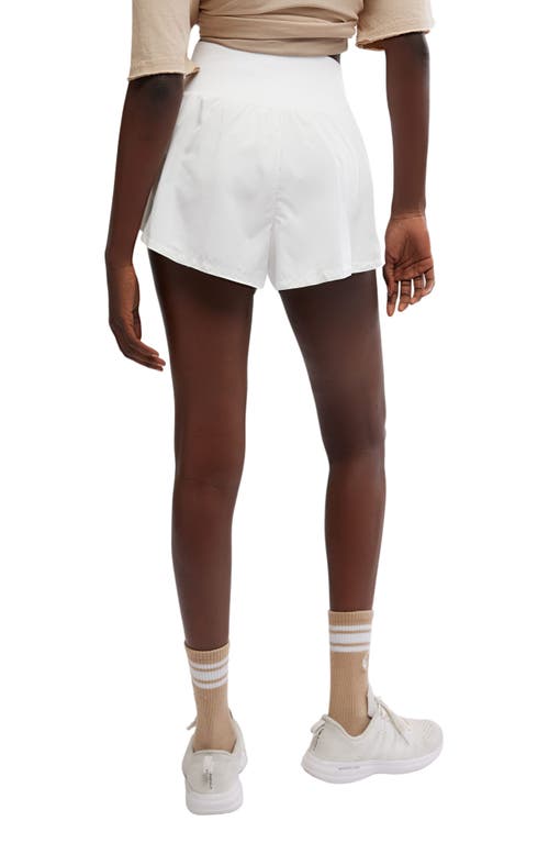 Shop Free People Fp Movement Carpe Diem Water Resistant Shorts In White