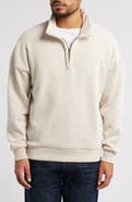 Threads 4 Thought Gabe Oversize Fleece Quarter Zip Pullover