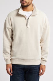 Threads 4 Thought Gabe Oversize Fleece Quarter Zip Pullover