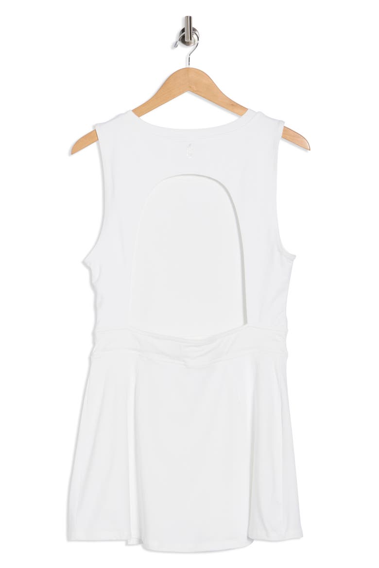 Easy Does It Athletic Dress, Alternate, color, WHITE
