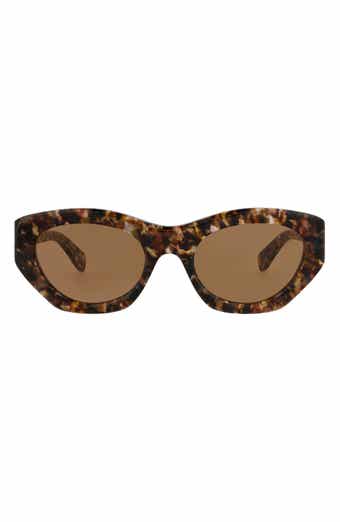 53mm Oval Sunglasses