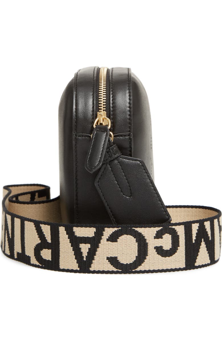 Stella McCartney Mini Perforated Logo Alter Nappa Faux Leather Camera Bag, Alternate, color,