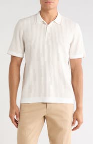 rag & bone Harvey Rib Polo Sweater