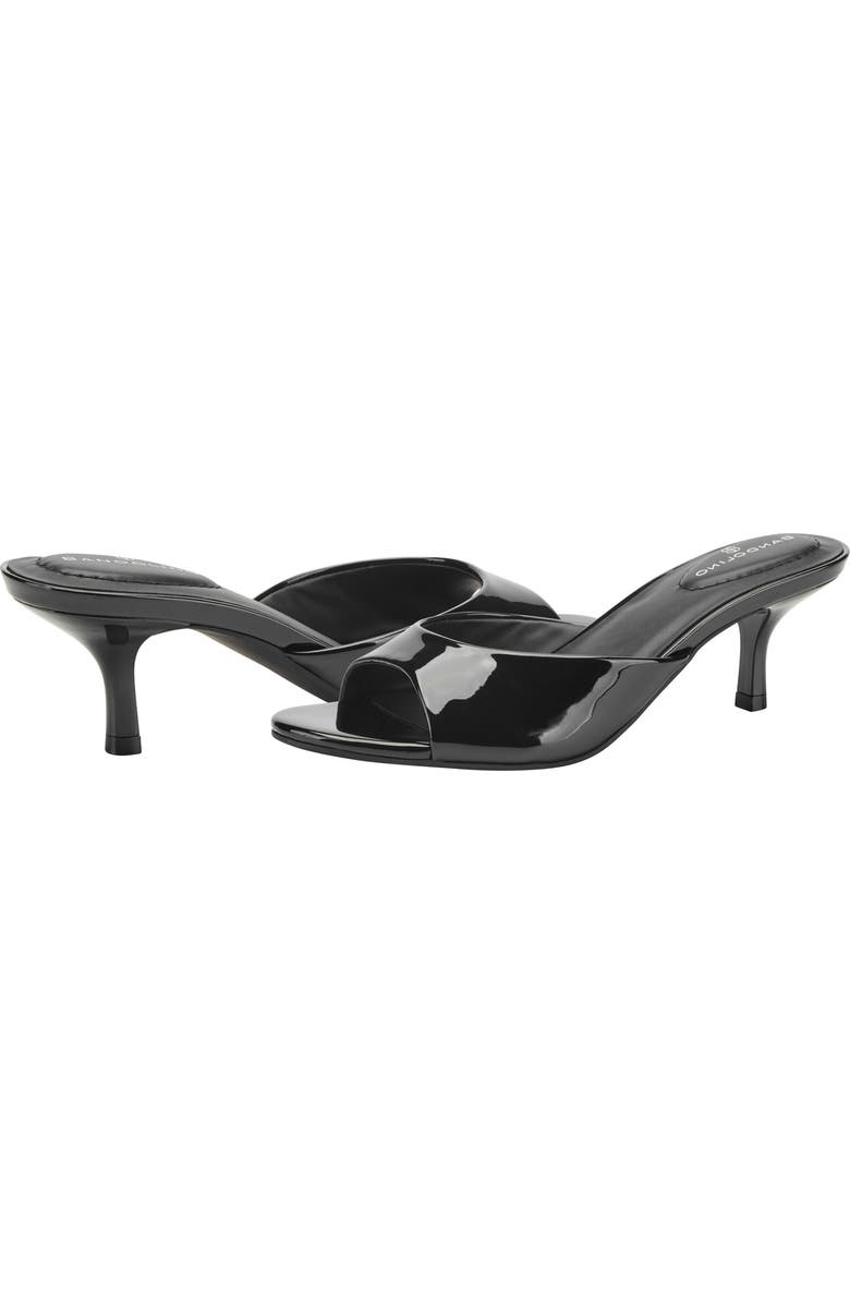 Bandolino Meegin Kitten Heel Slide Sandal, Alternate, color, Black